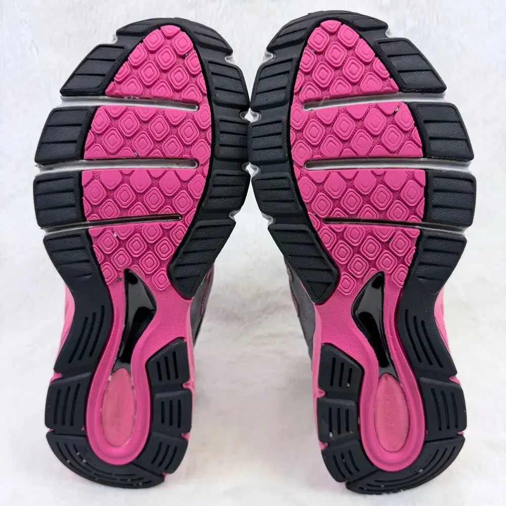 New Balance 990v4 Womens Running Shoes Gray Pink Made USA Size 7 W990GP4